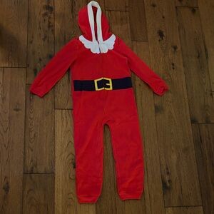 Kids Santa pajamas with Hood